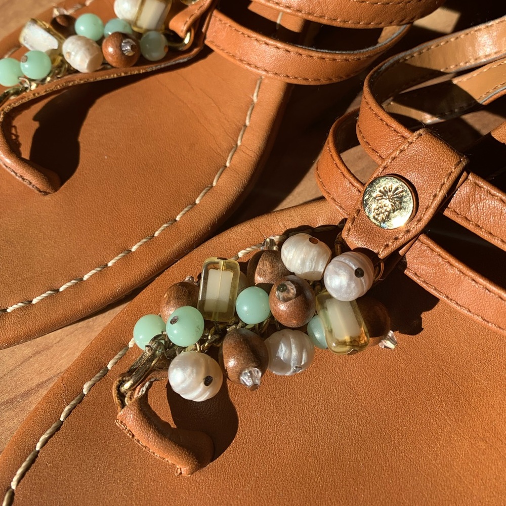 Women’s Tommy Bahama Beachy Wedge Beaded Sandals
